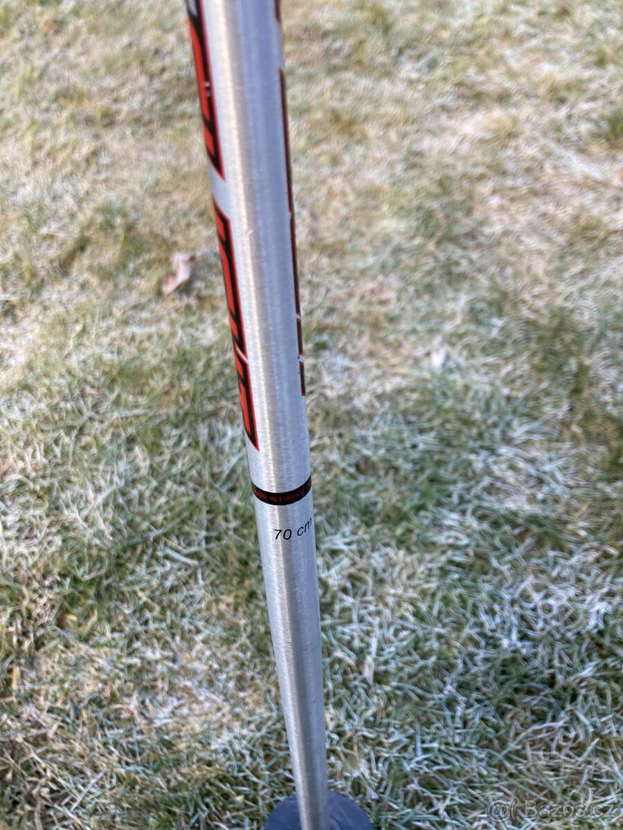 Lyže dětské 87 cm + hůlky - 6