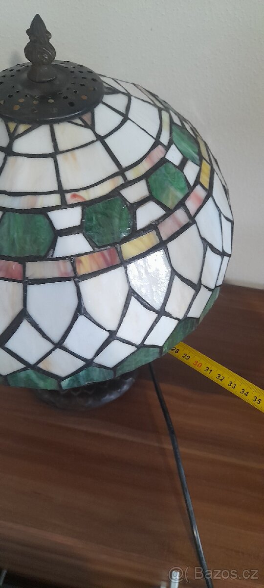 Krásná vytrážova lampička - 6