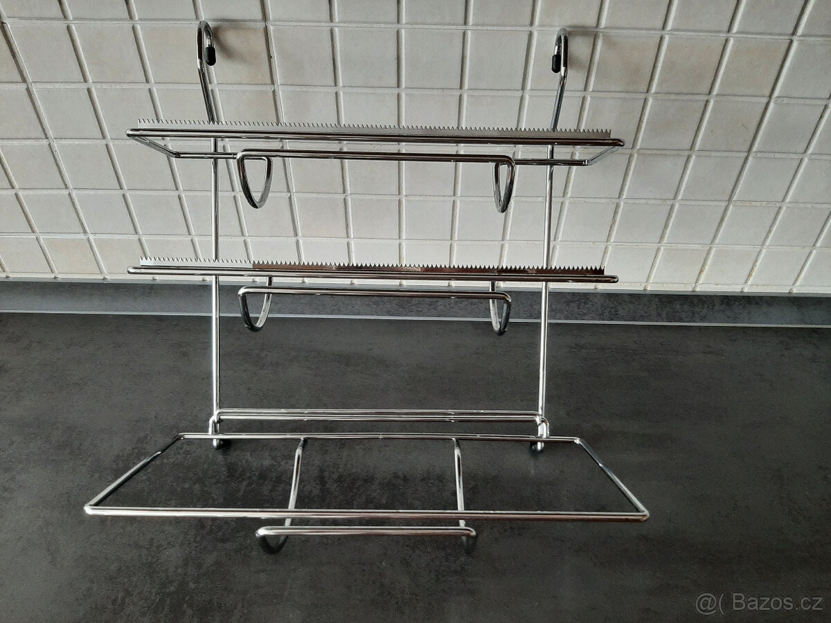 Kuchyňský drátěnný systém - chrom - 6
