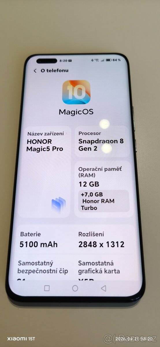 Prodám Honor Magic 5 pro - 6