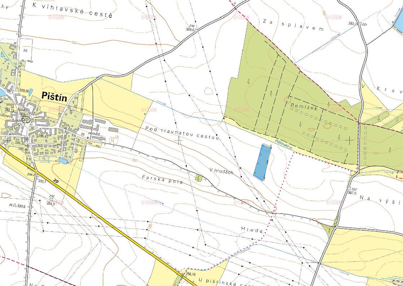 Pištín/ Češnovice Ostatní plocha 11644m2 - 6