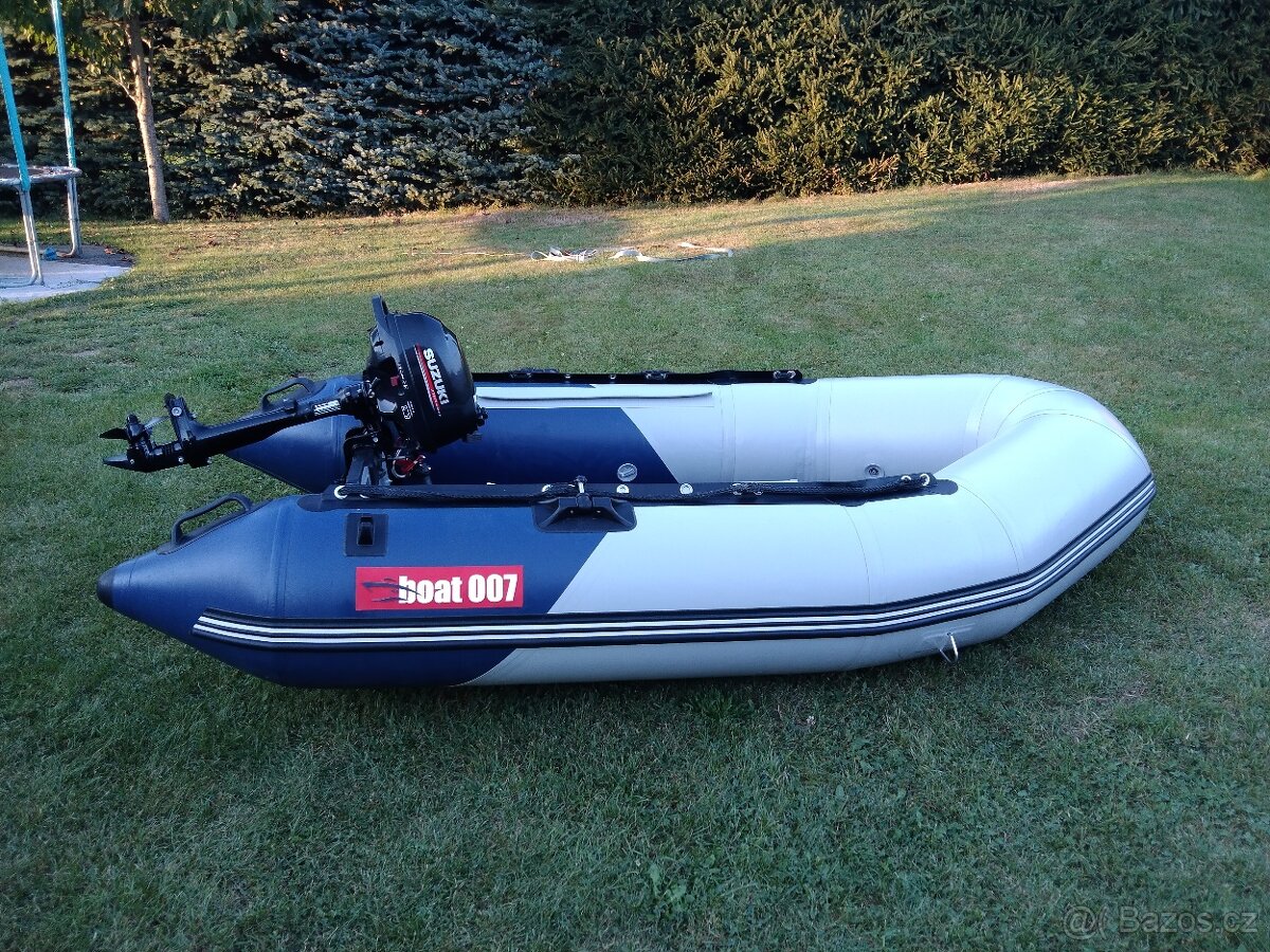 Nafukovací člun Boat 007+motor Suzuki - 6