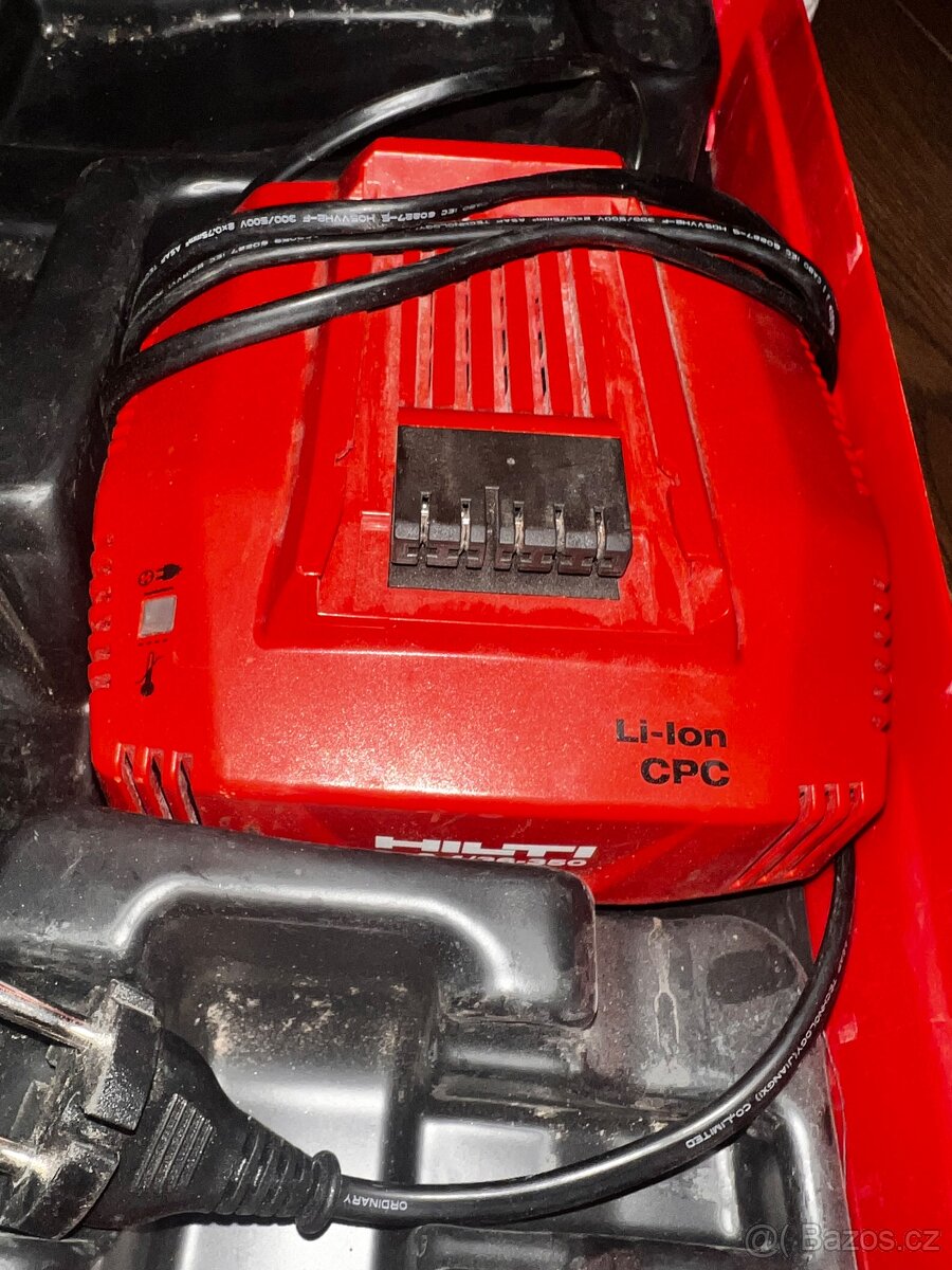 Hilti aku lisovací kleště +12xHilti čelisti V a TH - 6