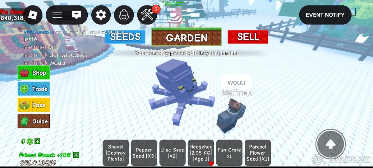 Prodám pety do-(Grow a garden🔥) - 6