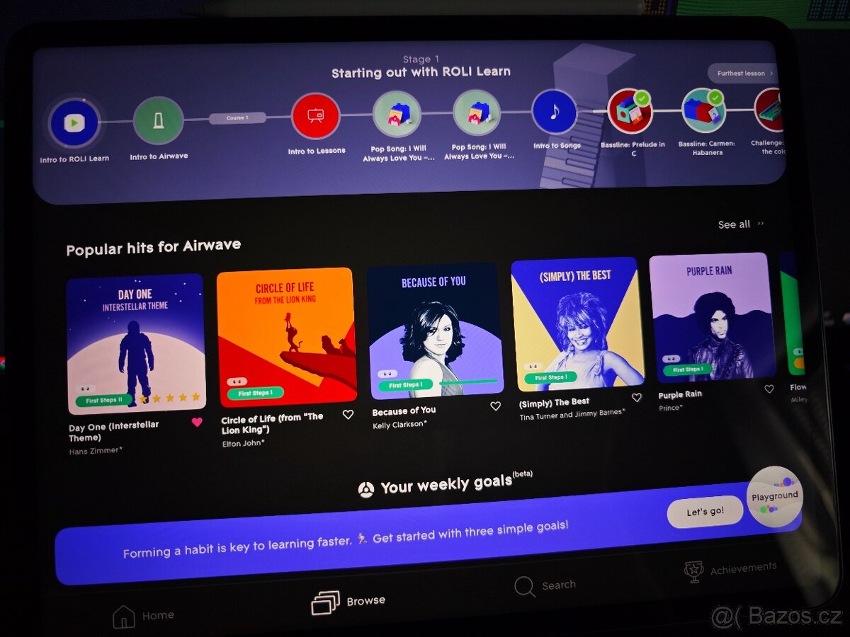 Roli lumi piano M - 6