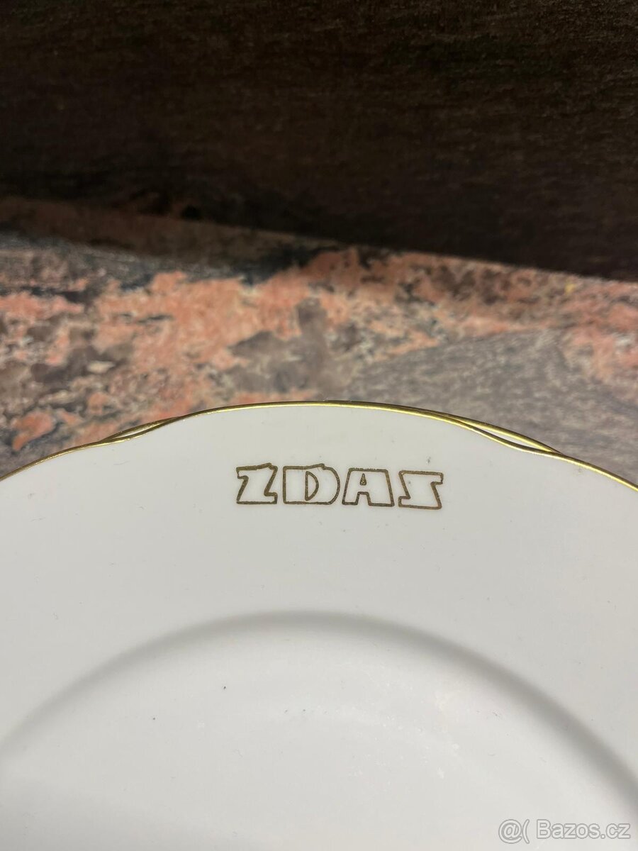 Staré talíře s logem Zdaz - Žďas Žďár nad Sázavou - 6