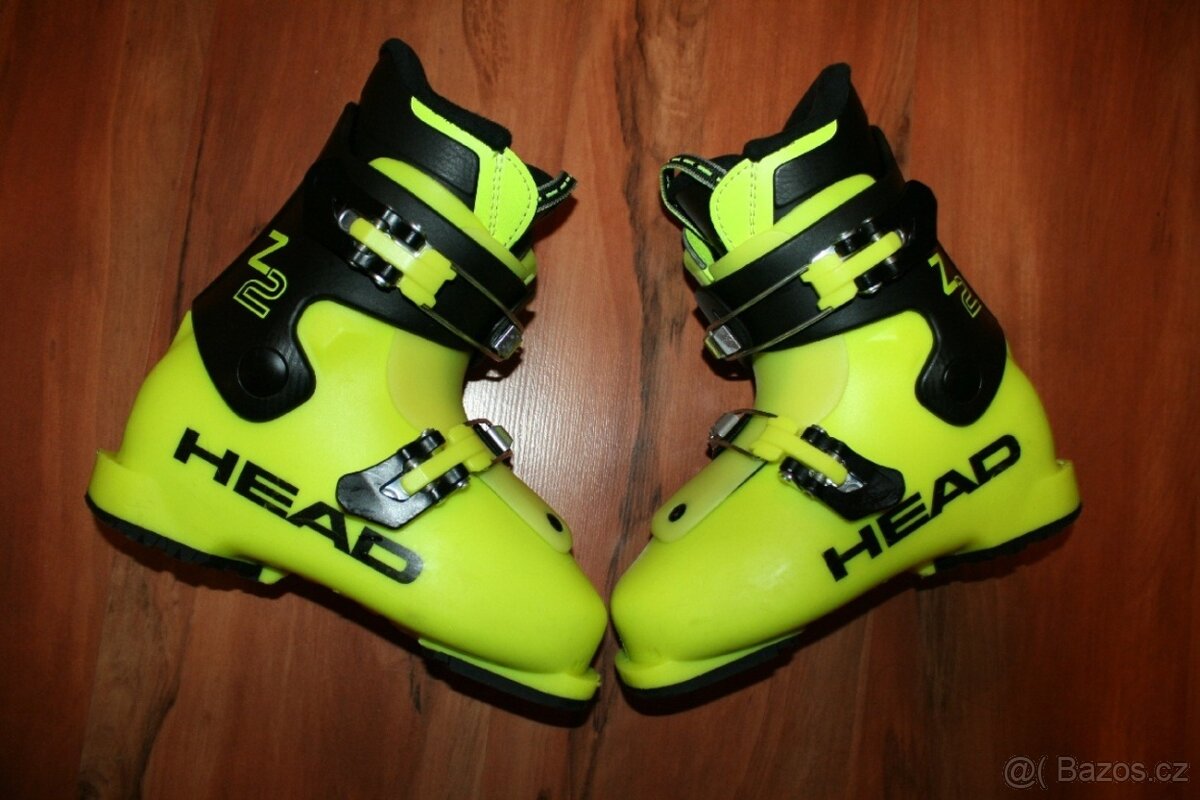 lyže Fischer 100 cm , lyžáky Head - 6