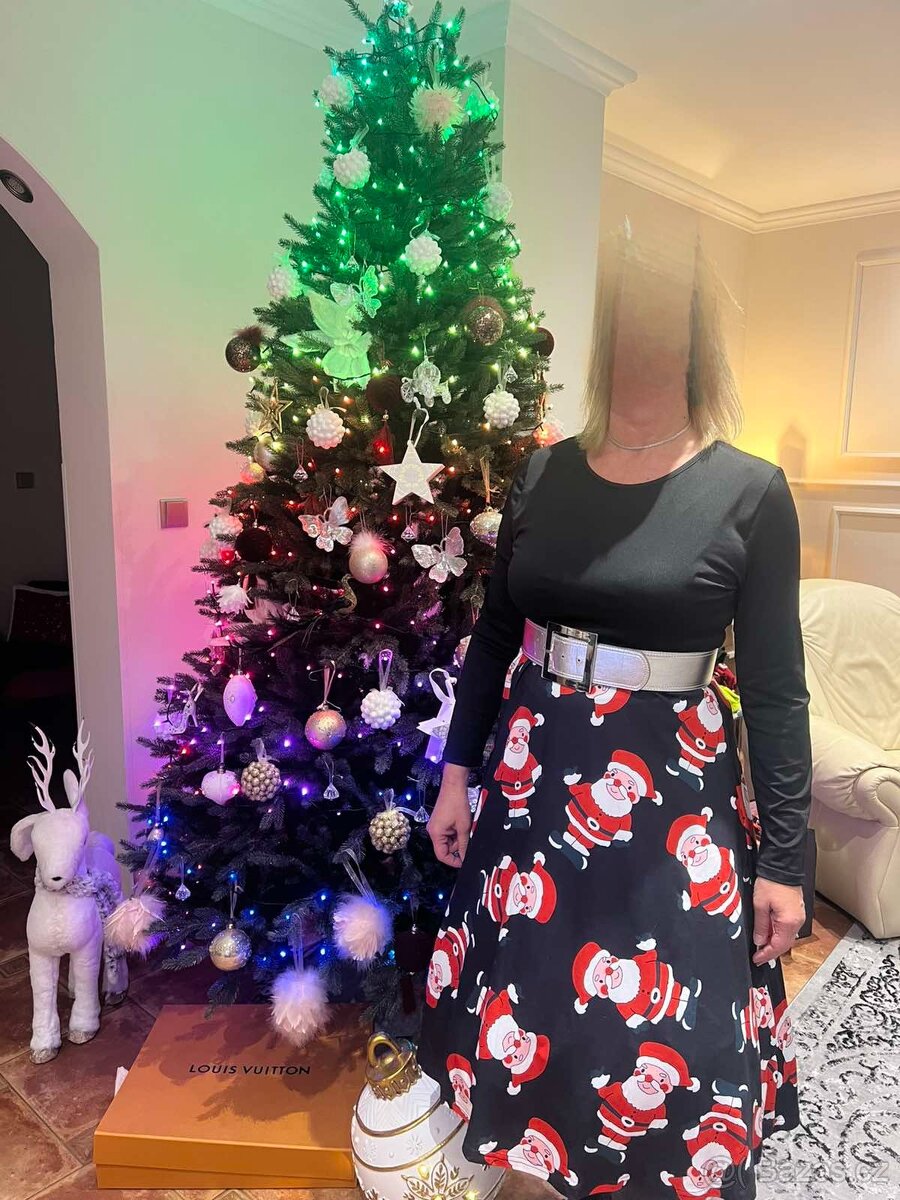 Šaty s vánočním motivem - 6