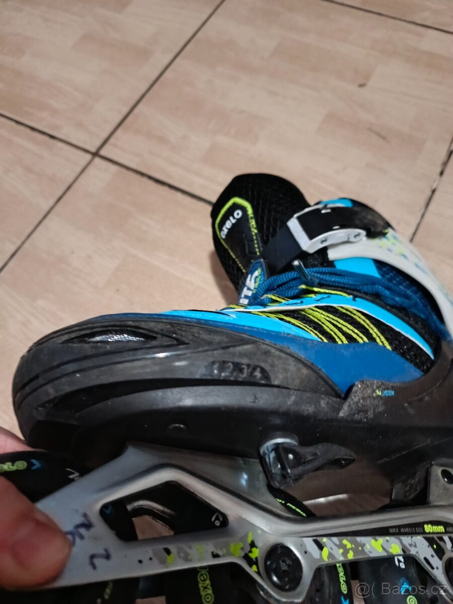 Kolečkové brusle vel 38-41 - 6