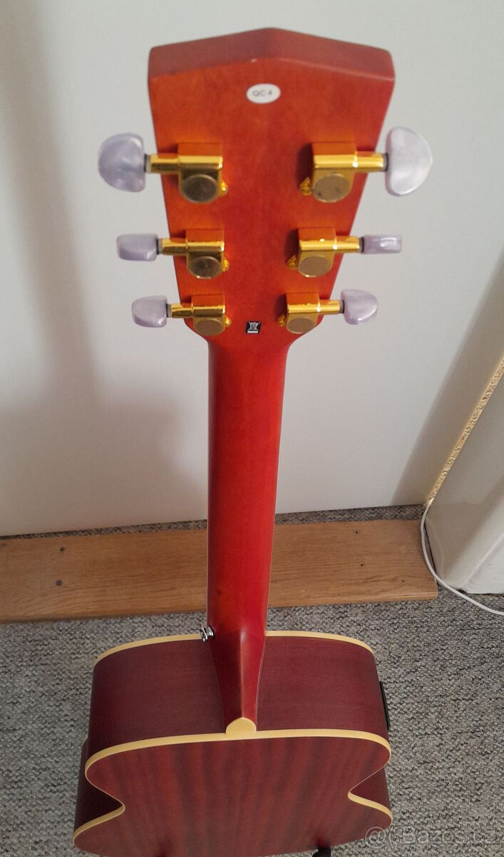 Harley Benton CG-45E Vintage Sunburst - 6
