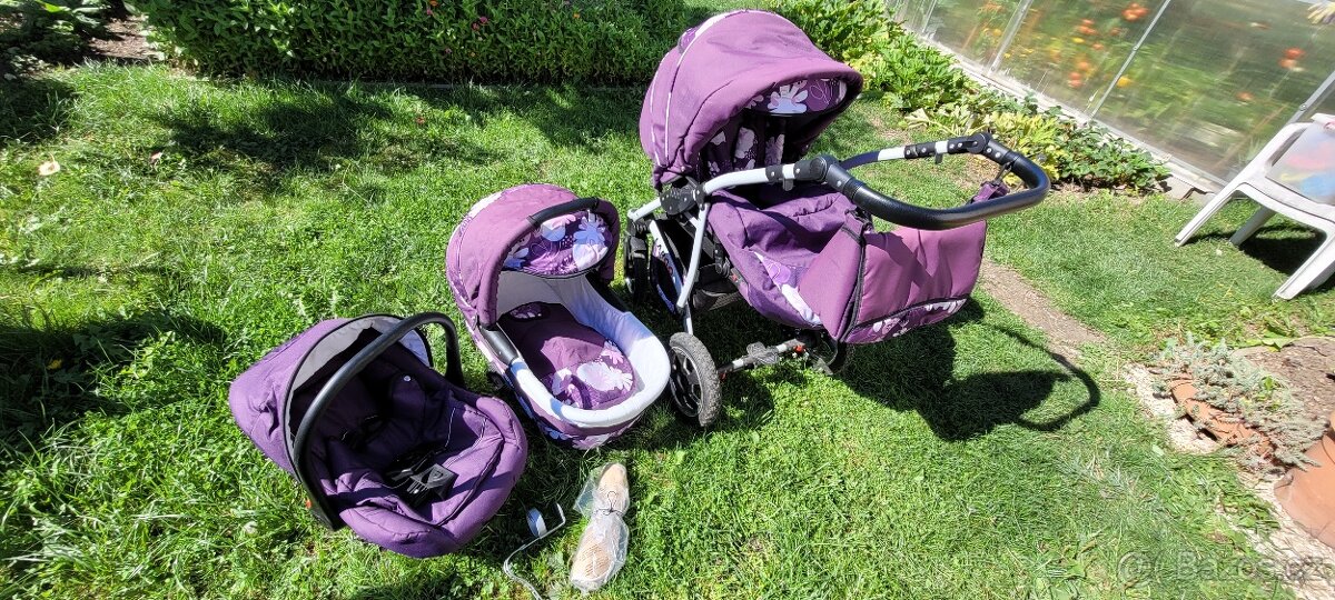 Krásný multifunkční kočárek LARGO -pěkný zachovalý - 6