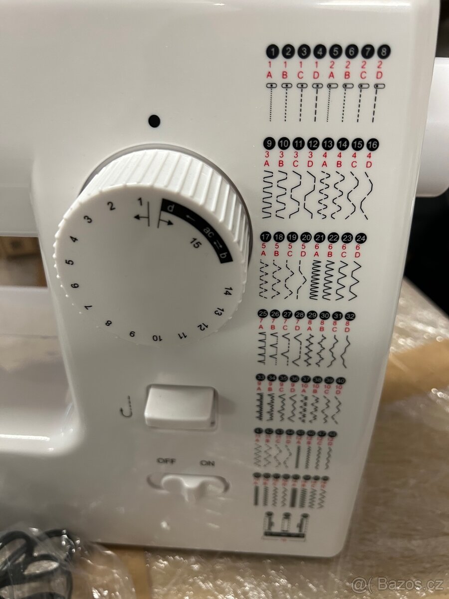 Multifunkční šicí stroj, 59 stehů - 6