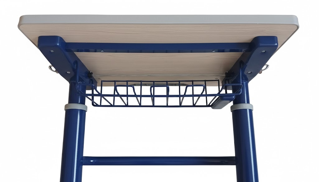 Dětský rostoucí psací stůl tmavě modrý - 6