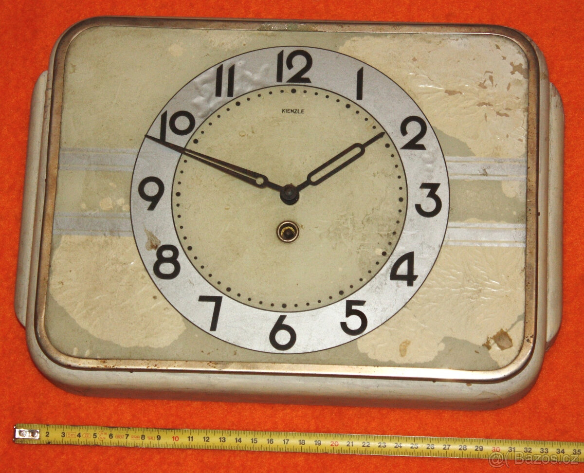 Hodiny kuchyňské + kruhové, starožitné2 hodinky - 6