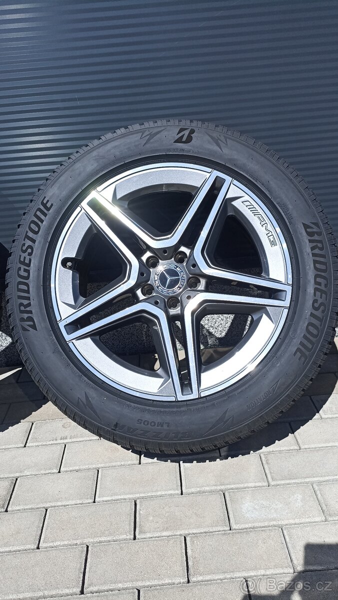 Sada originál disky Mercedes AMG 9Jx20 ET44 5x112 - 6
