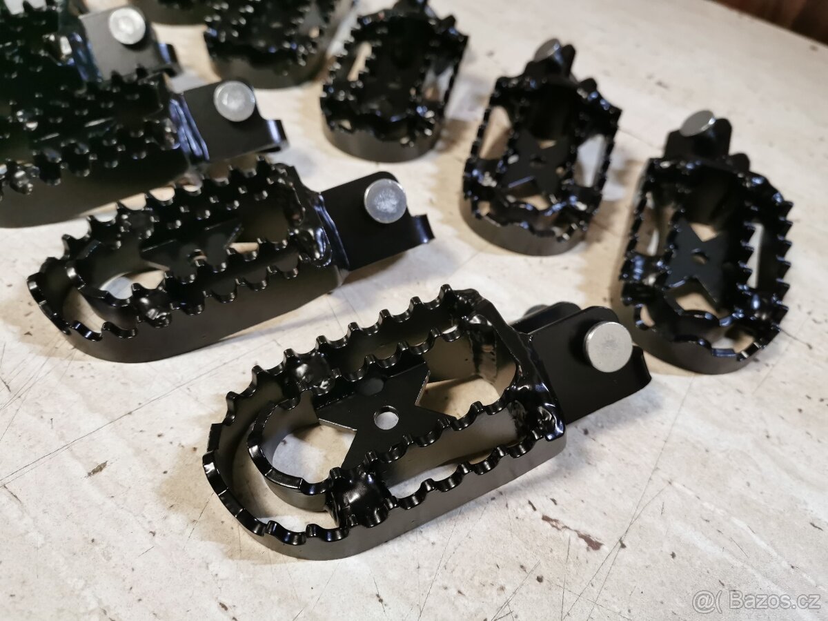 Rozšírené stupačky Honda XL650 - 700V Transalp - 6