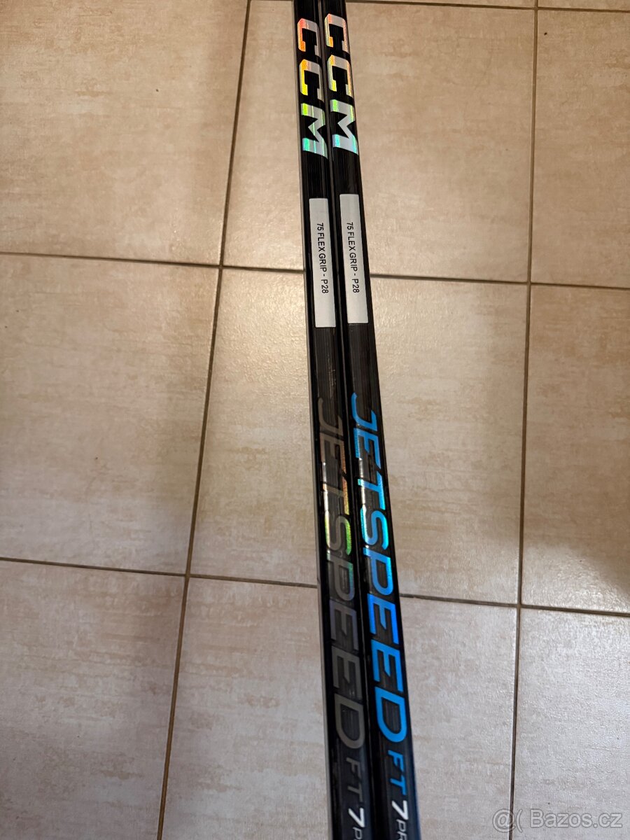 Hokejka CCM JETSPEED FT7 Pro, levá, P28, Flex 75 - 6