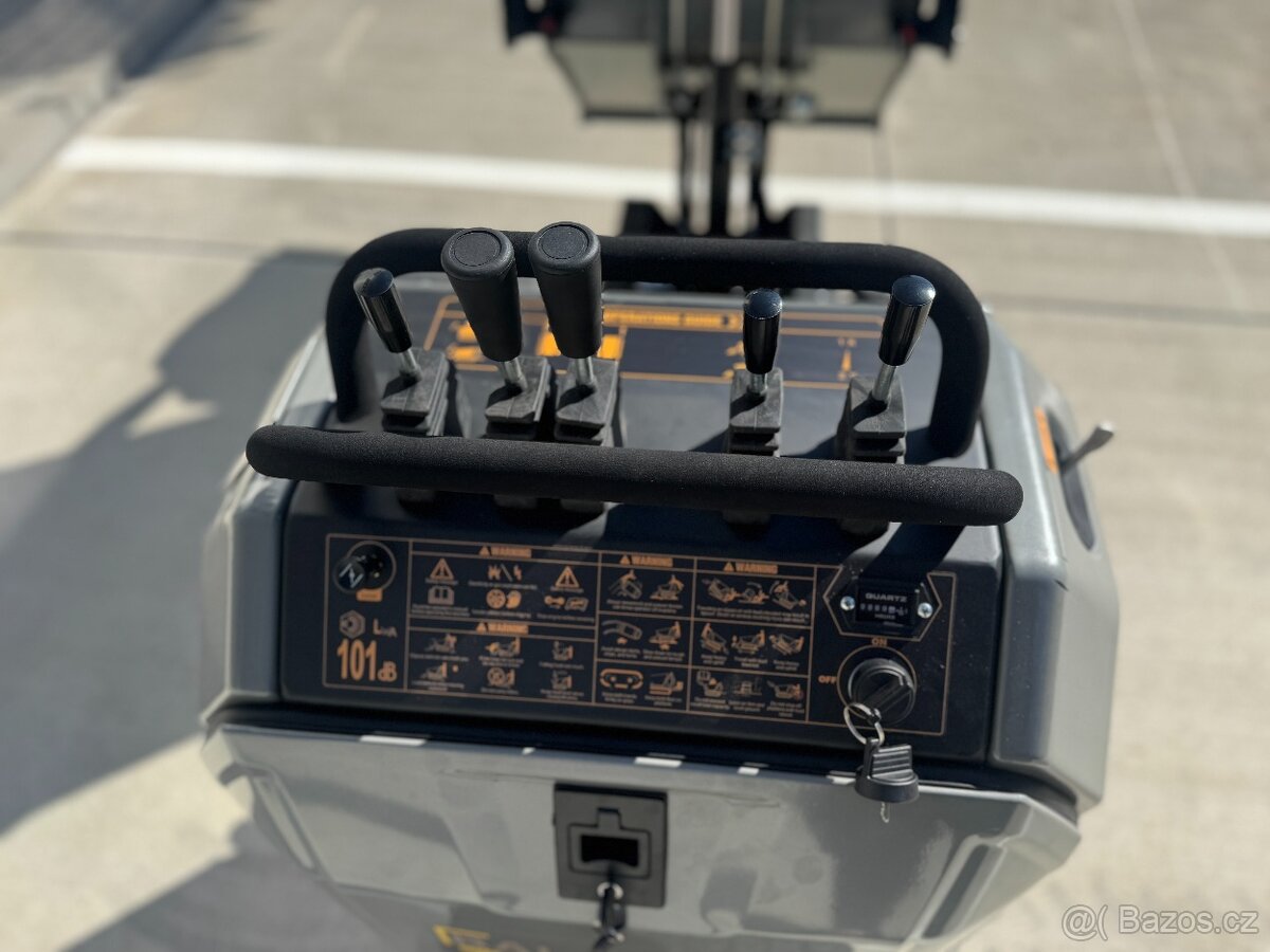 Benzínový minidumper JANSEN RD-700S se lžící - 6