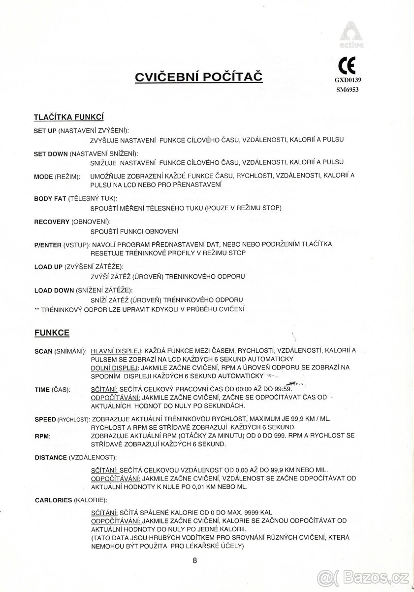 Náhradní díly k rotopedu - 6