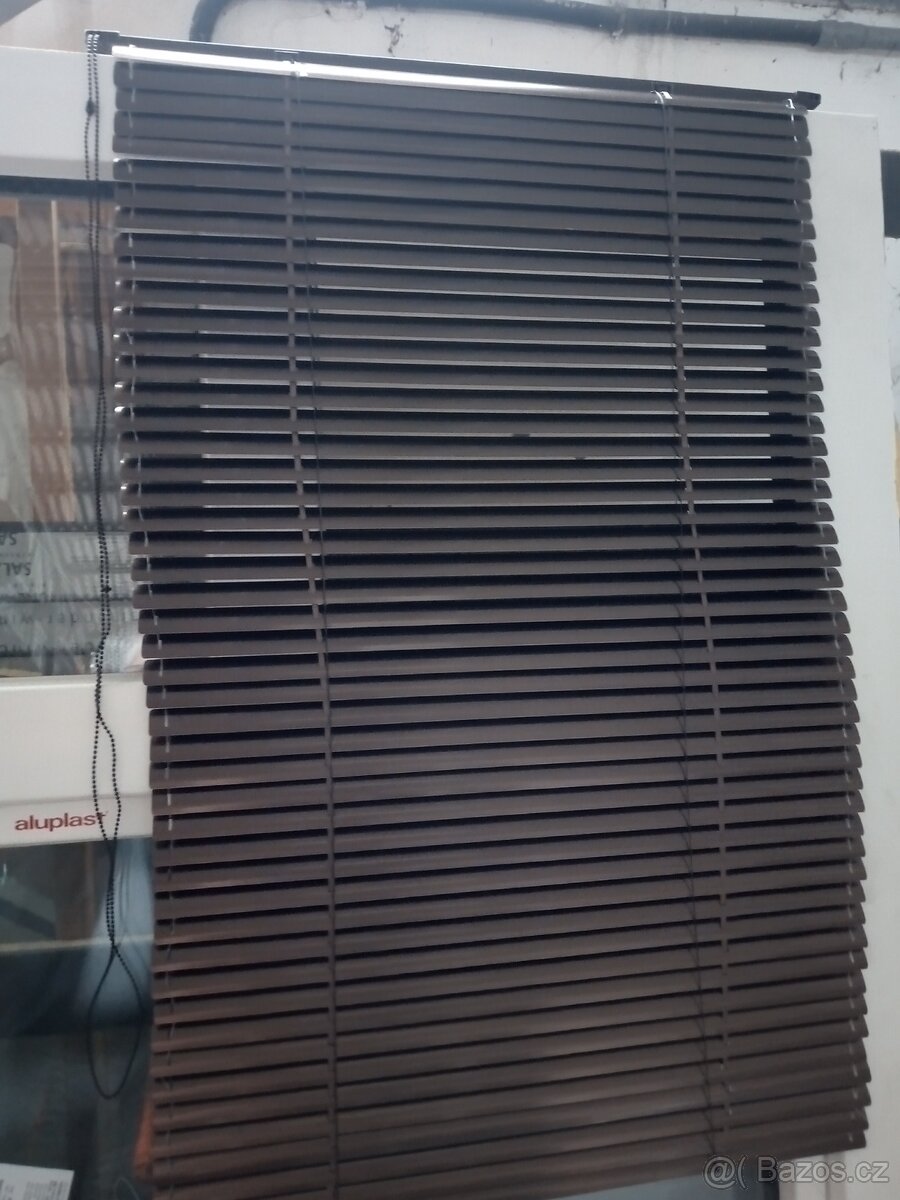 Žaluzie vnitřní hnědé nové - 6