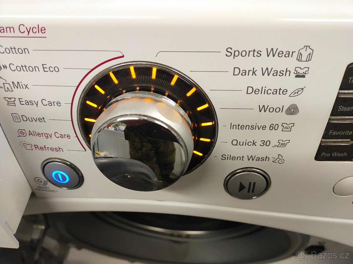 Prodám dig.pračku zn. LG 7 kg -- A+++ Dovezu - 6