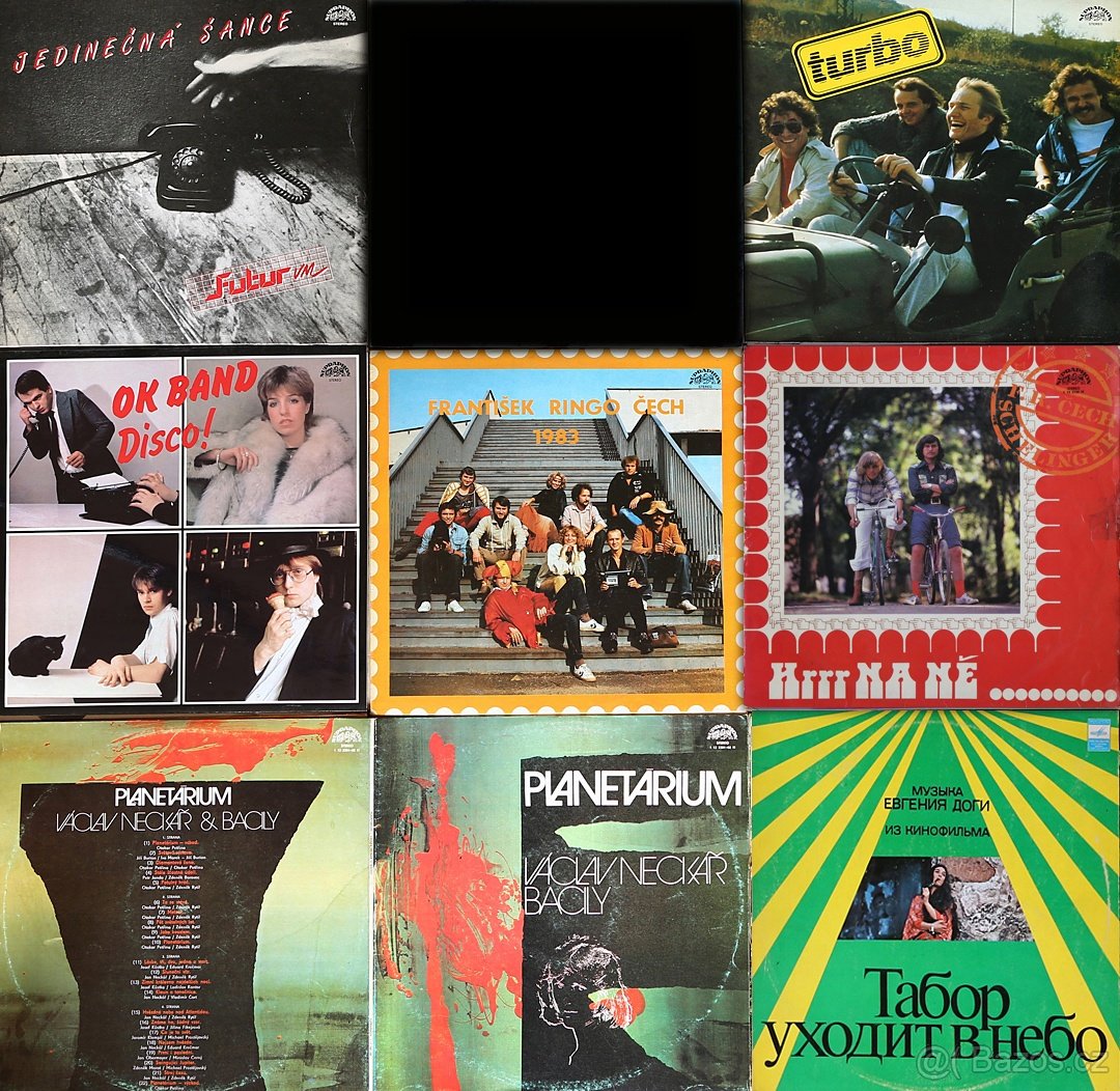 Prodám LP vinyl 70. - 80. léta - 6