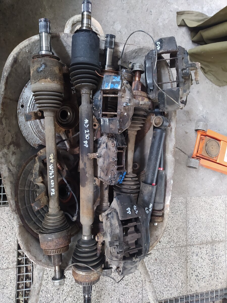 Mercedes-benz ML W163 270cdi náhradní díly - 6