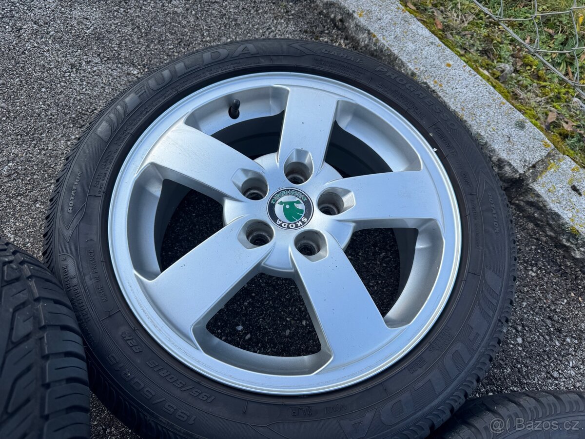 Alu kola Škoda Fabia 15” - 6