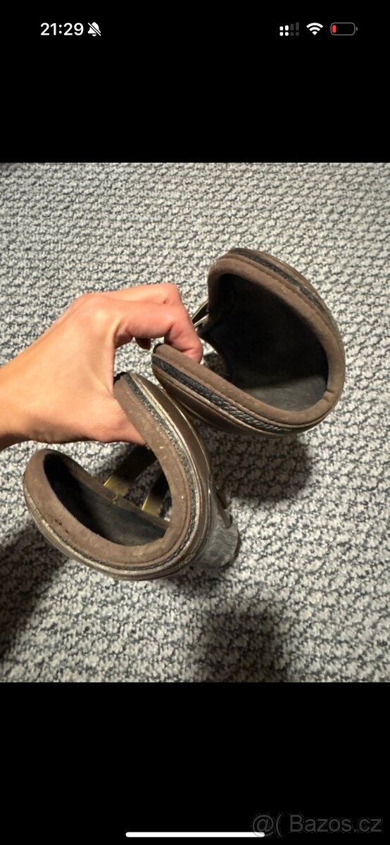 Hnědé kamaše Veredus - 6