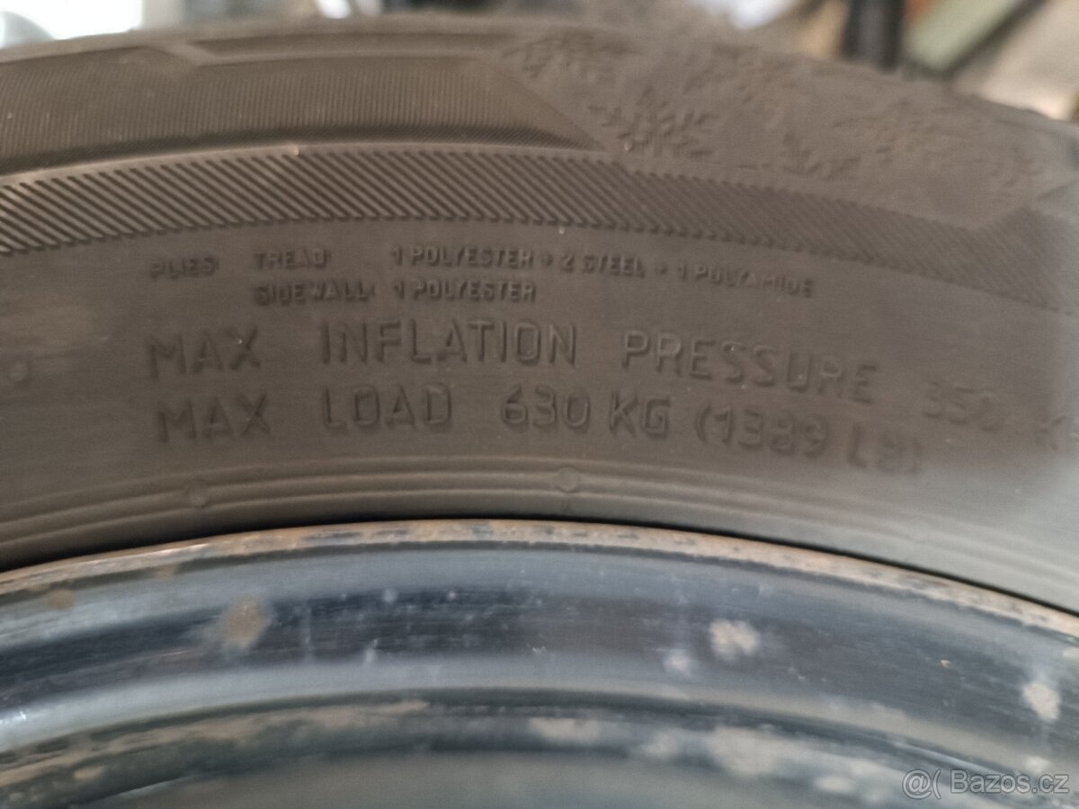 Zimní pneu včetně plech. disků Octavia - 6