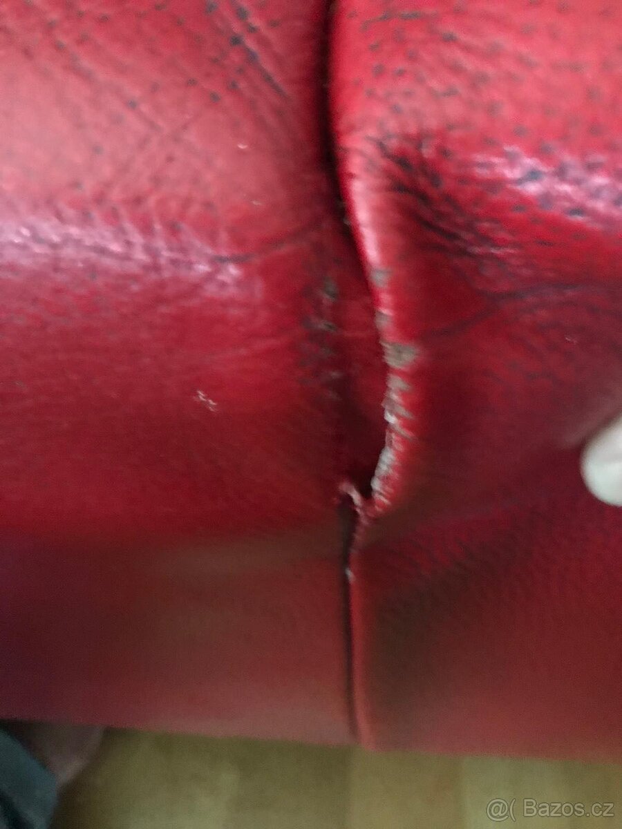 Kožená rohová sedačka - 6