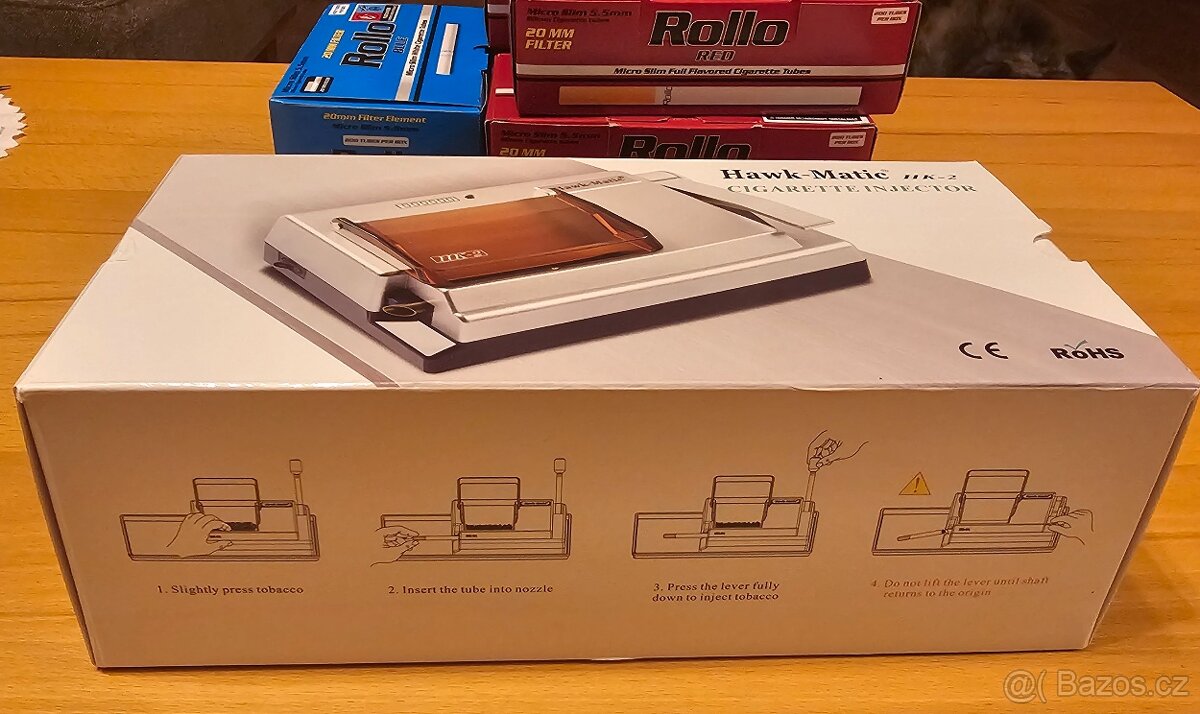 laková elektrická cigaretová plnička HawkMatic HK2 - MICRO - 6