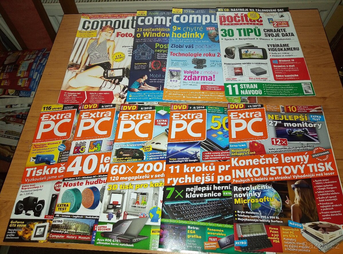 Časopisy o počítačích - 16 ks - 6