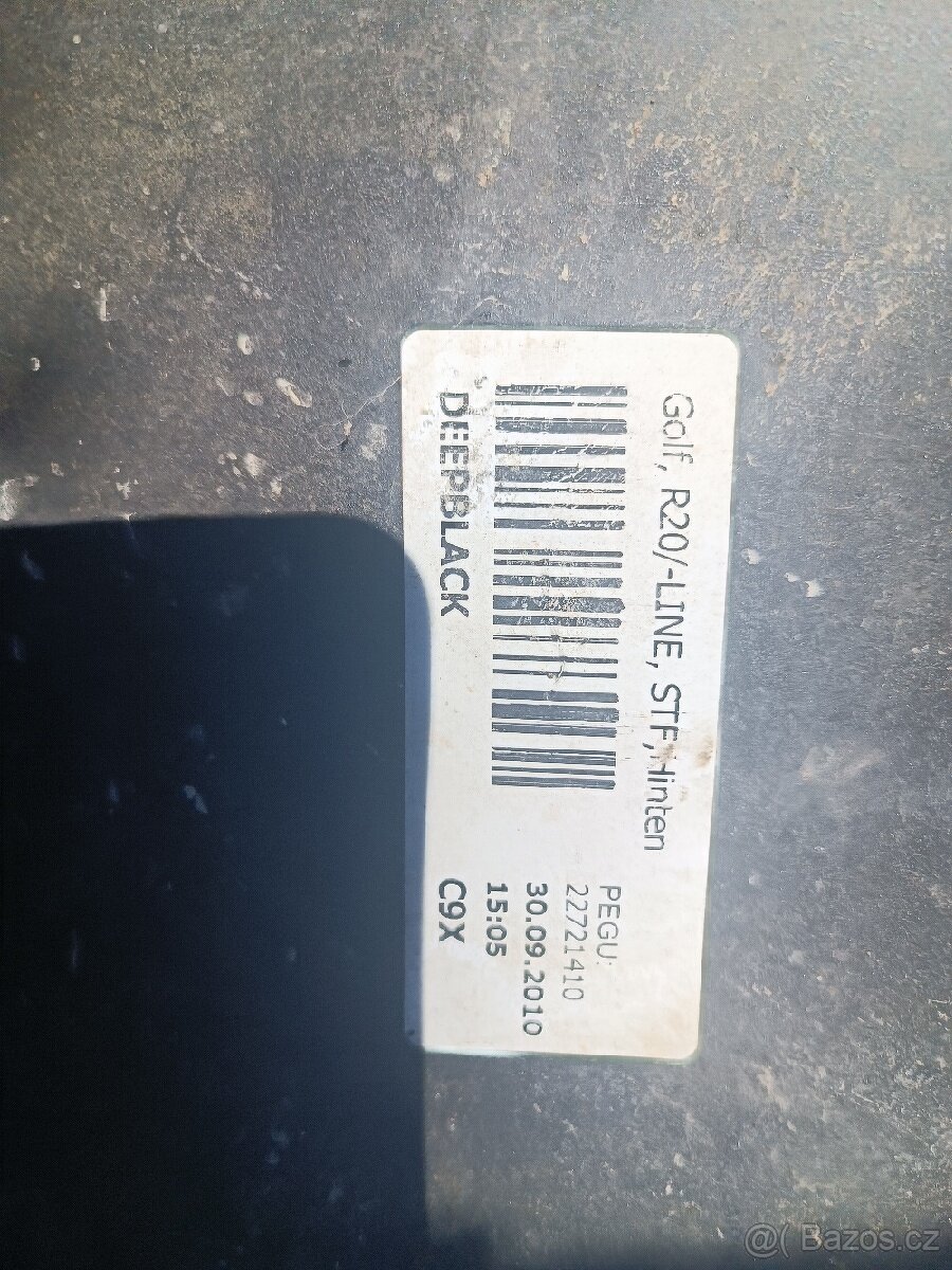 Zadní narazník VW Golf VI - 6