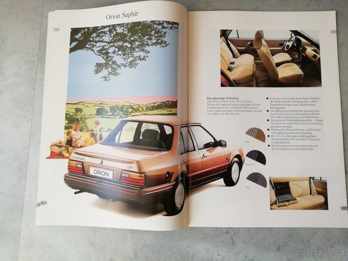 Ford Orion - prospekty - doprava v ceně - 6