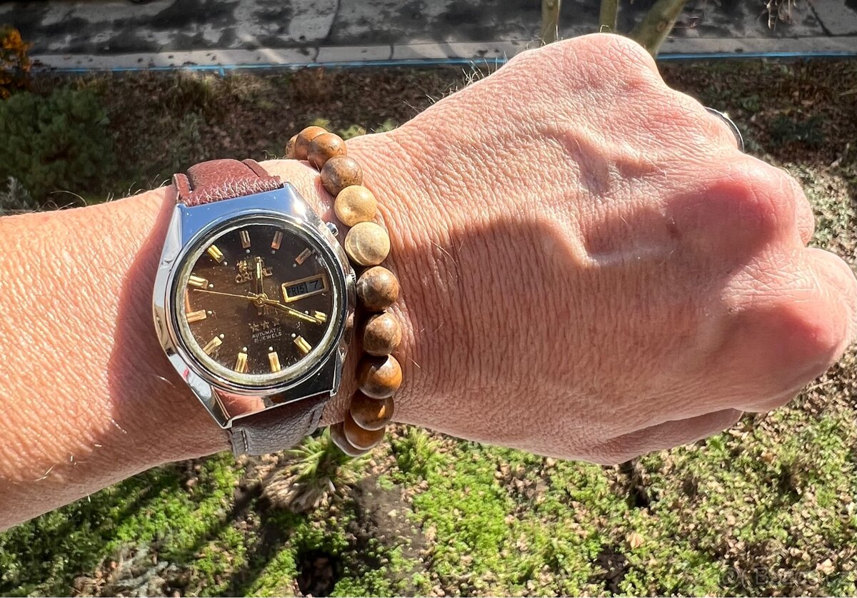 Vintage hodinky Orient Three Star Automatic - 6