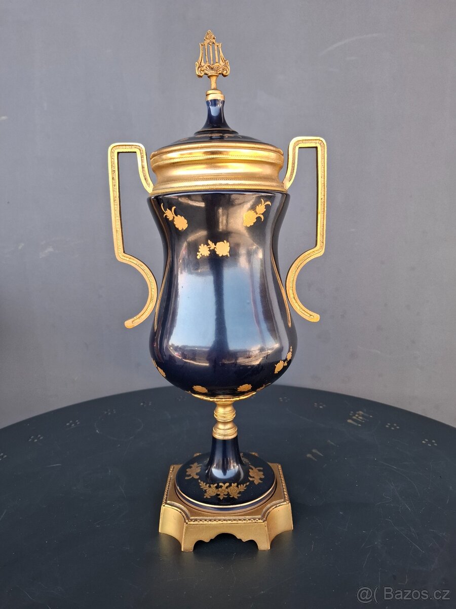 Starožitná porcelánová amfora Limoges - 6