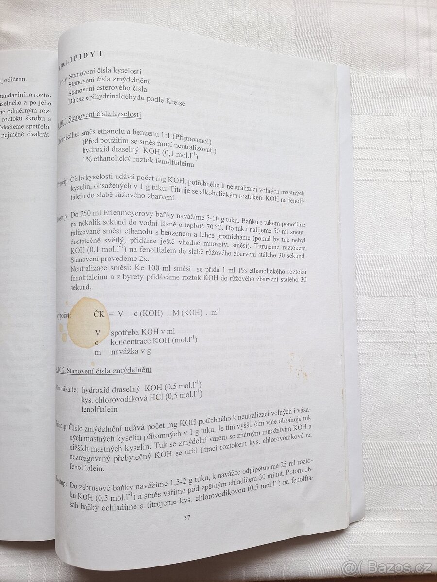 Skripta Organická chemie cvičení Mendelu - 6