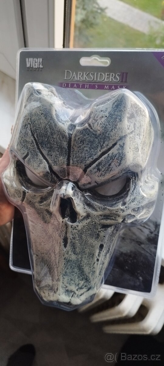 Darksiders sošky/figurky maska 1:1 replika meče - 6