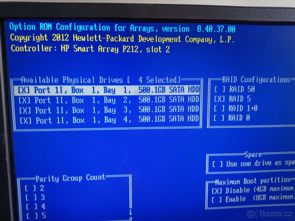 HP StorageWorks D2D2502i-G02/E5520@2.27GHz/24GB RAM/2TB HDD - 6