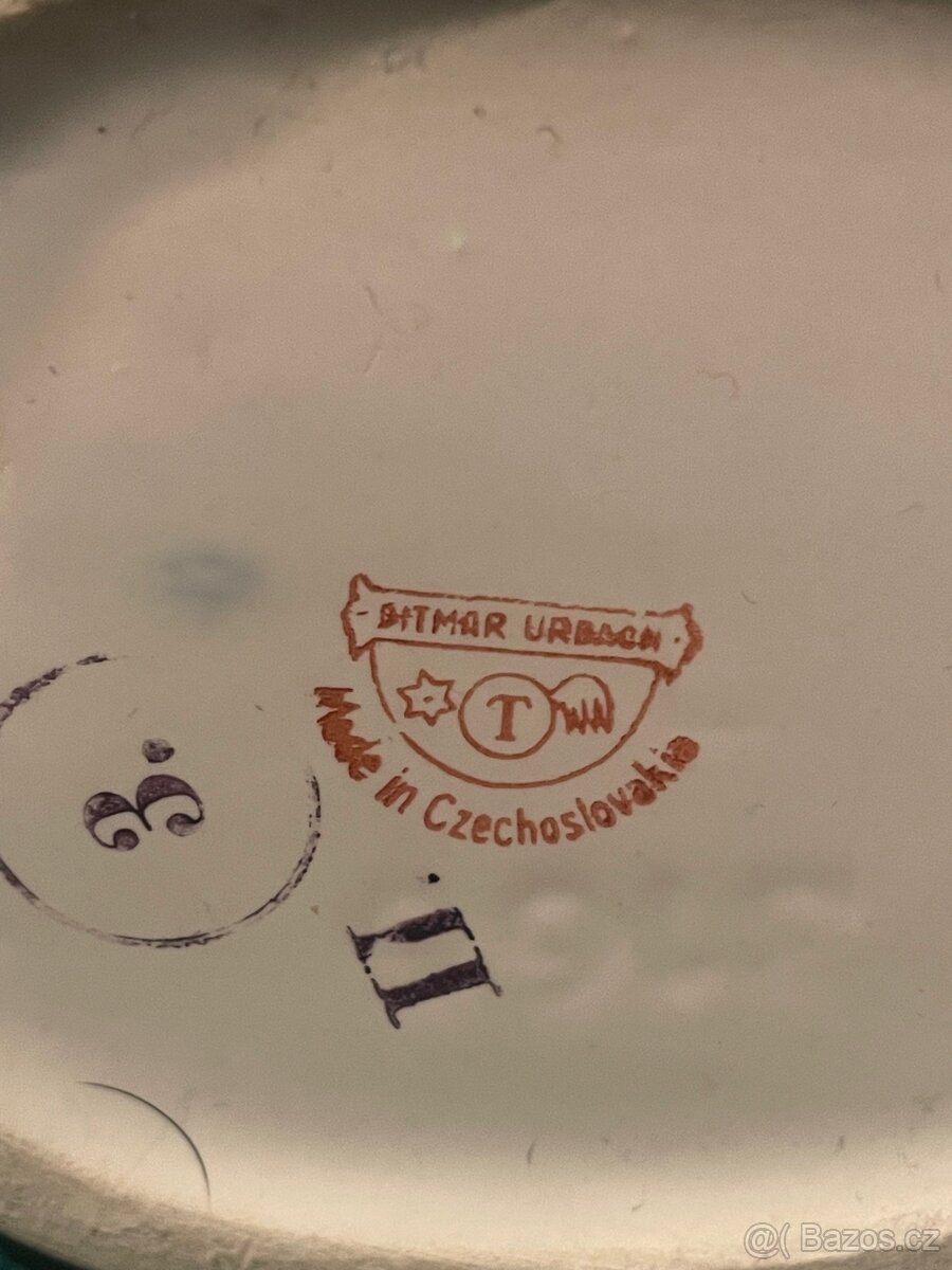 Porcelánová soška harmonikář. Ditmar Urbach - 6