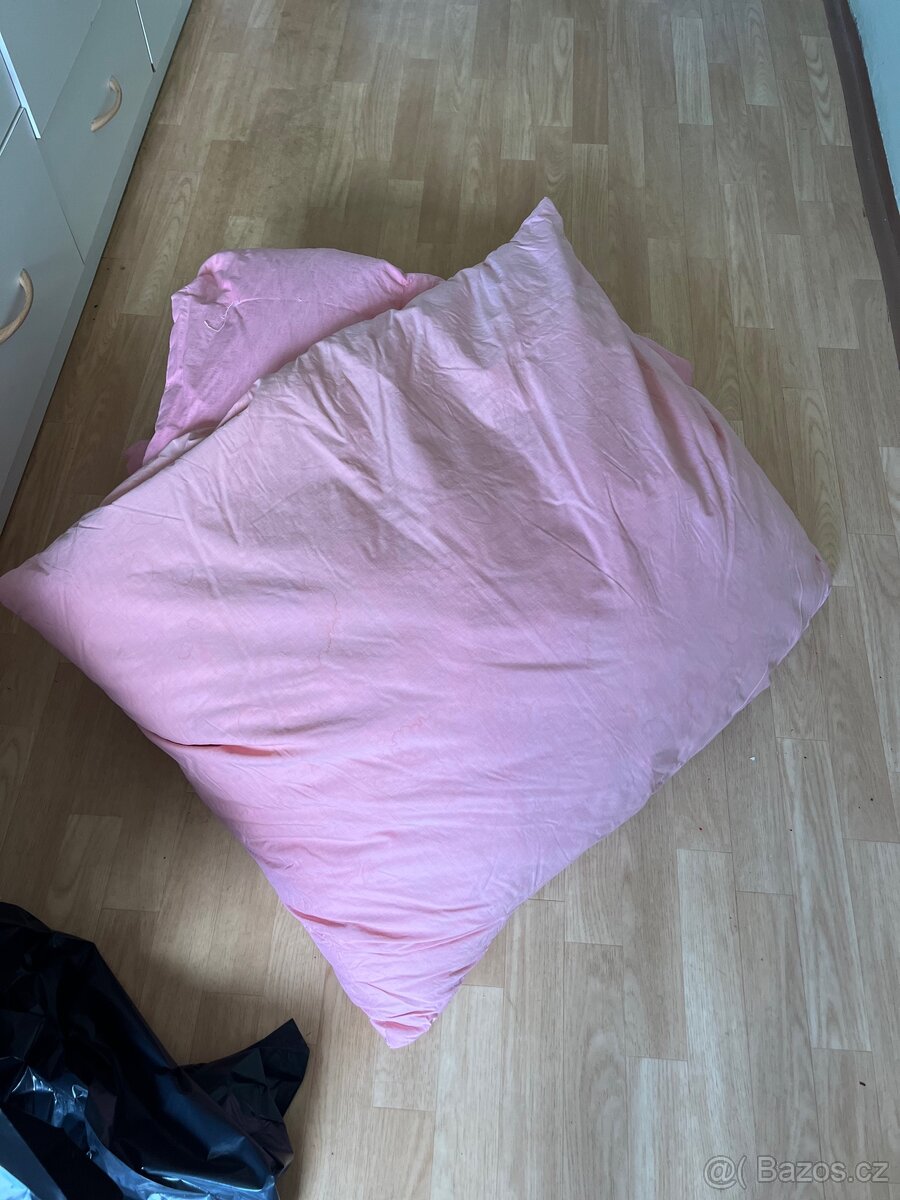 Péřová peřina s polštářem v sýpkovině - 6