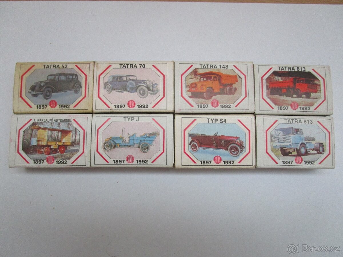 Prodám 74 ks retro zápalky - 6