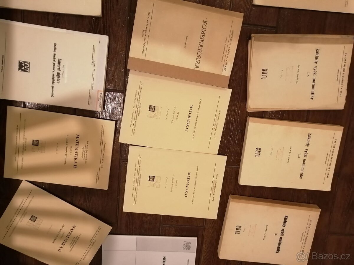 SLEVA - učebnice matematiky pro vysokou školu - skripta - 6