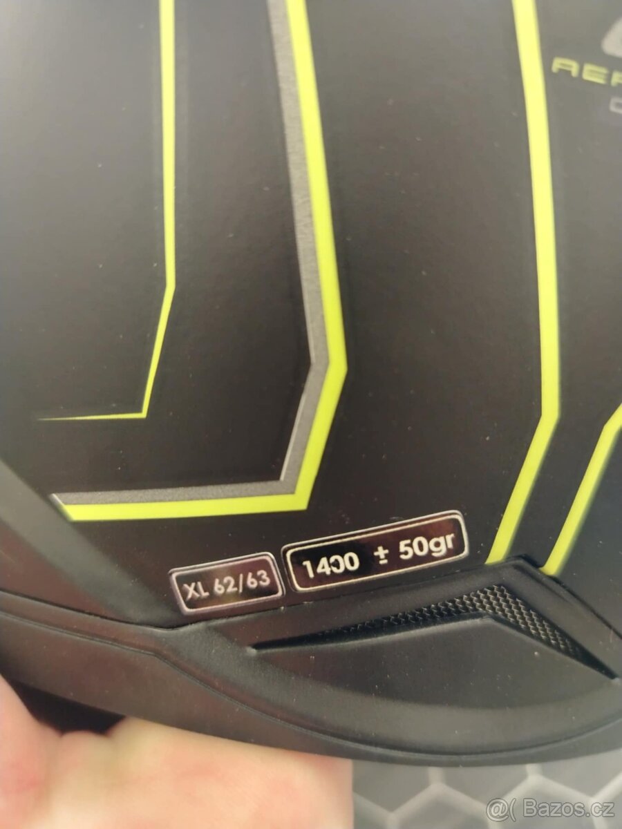 nová přilba CMS helmets GTR Teknic XL - 6