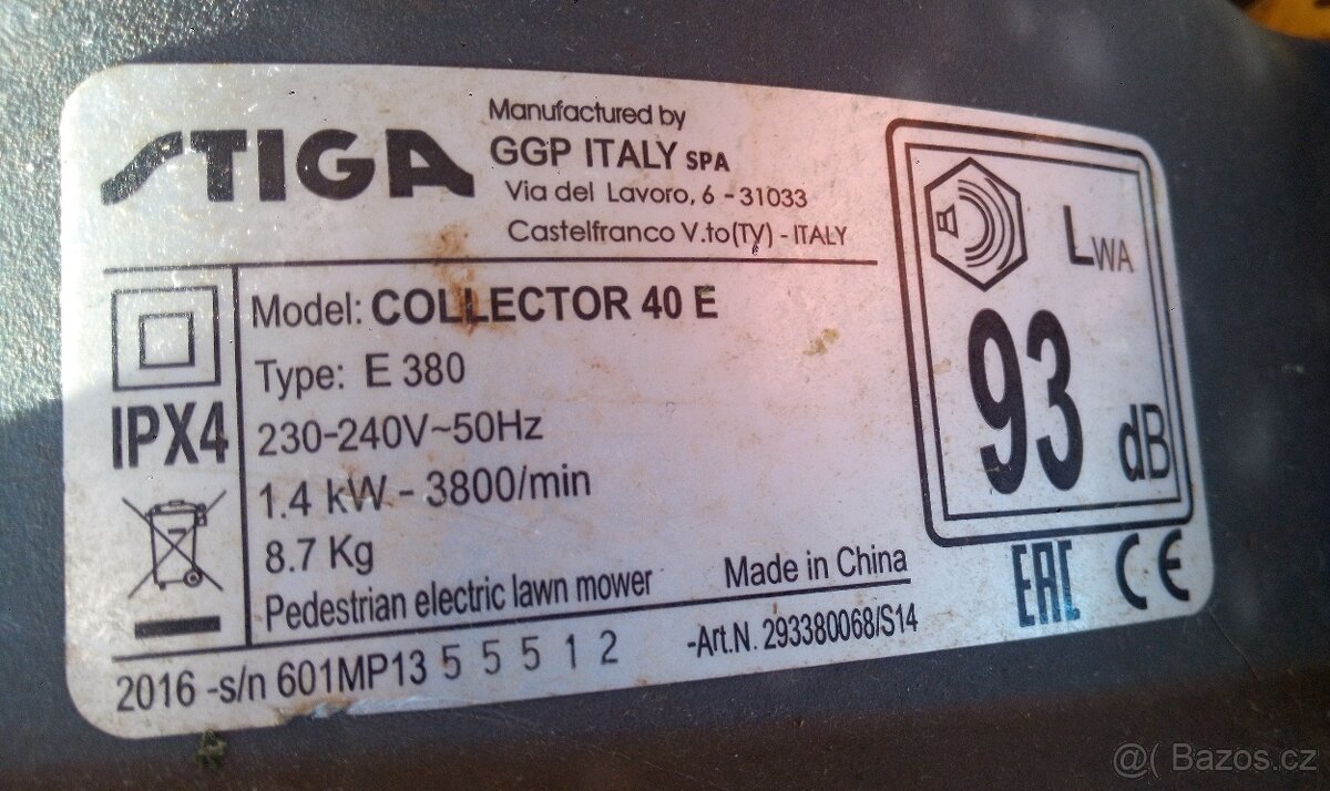 Elektrická zahradní sekačka STIGA - 6