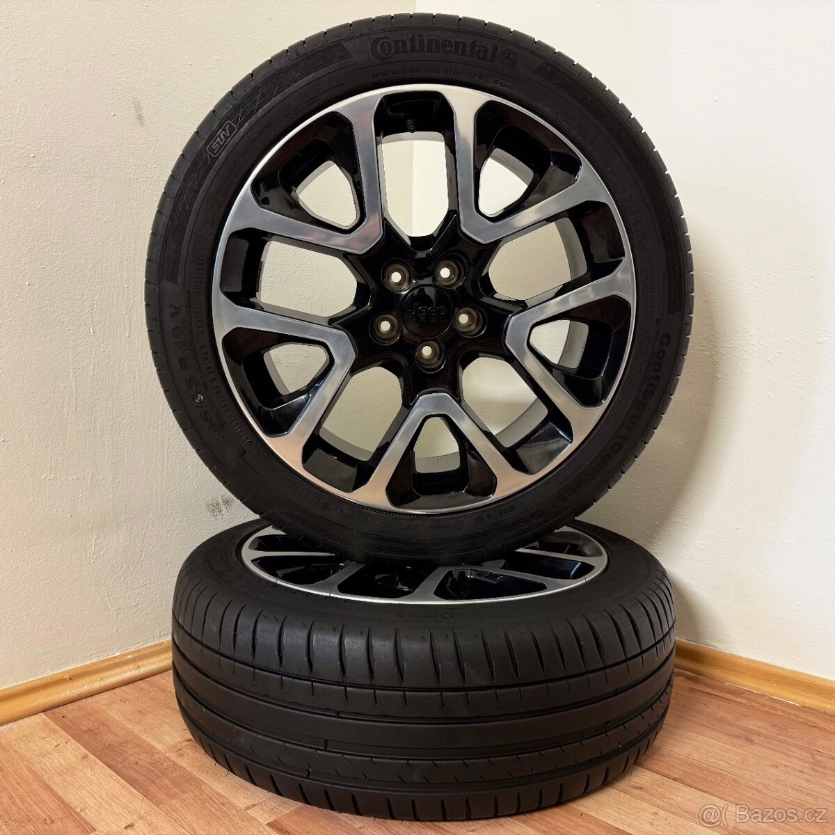 JEEP COMPASS II 5x110 R19 ET40+LETNÍ 235/45R19 7mm - 6