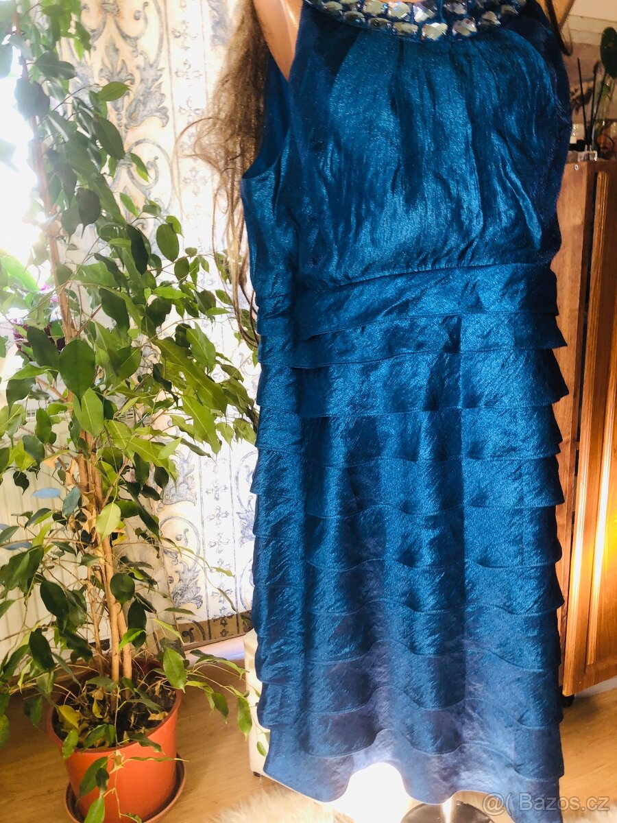 plesovesaty# spolecenske# maturitni# smaragdove# XL/XXL - 6