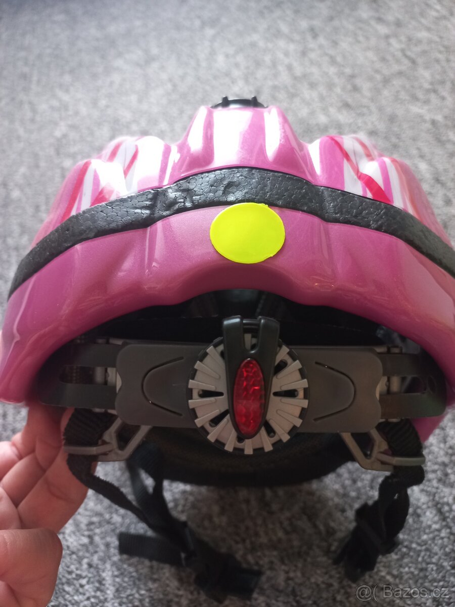 Dětská přilba / helma na kolo KED, vel.S +refex.vesta zdarma - 6