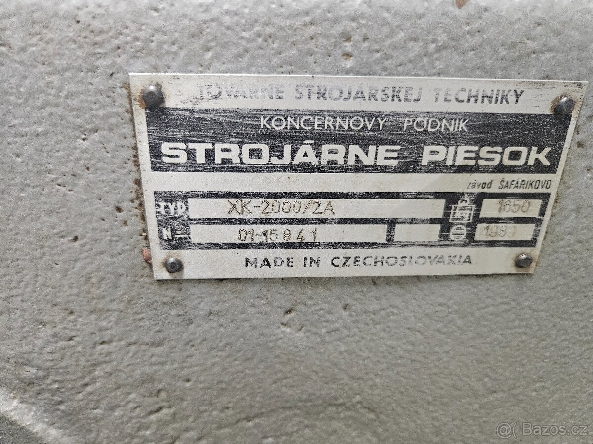 Ohýbačka plechu XK 2000/2 + lišta + válce - 6